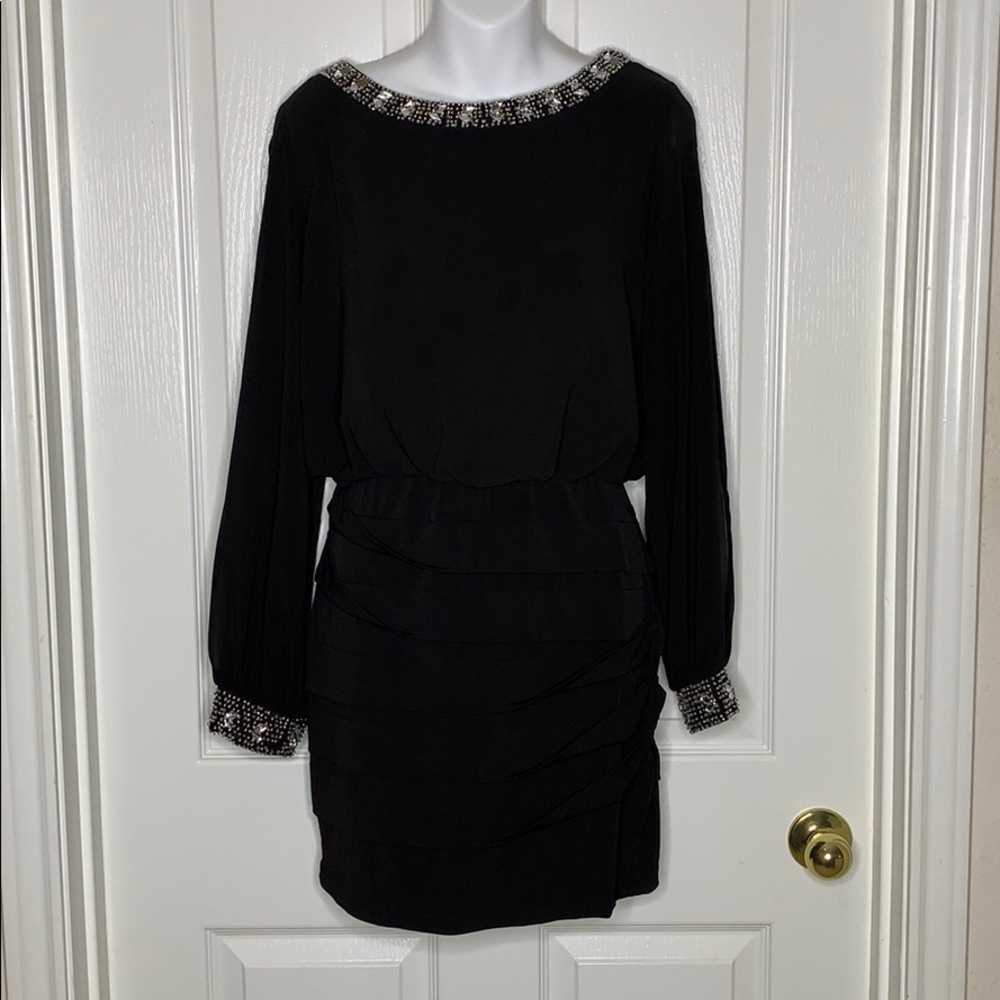 ⭐️ Jodi Kristopher Cold Shoulder Formal Black